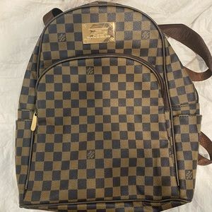 Checker book-bag